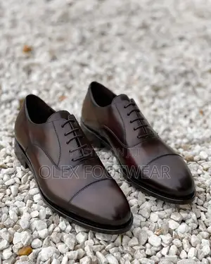 Black and Brown Cooperate Shoe