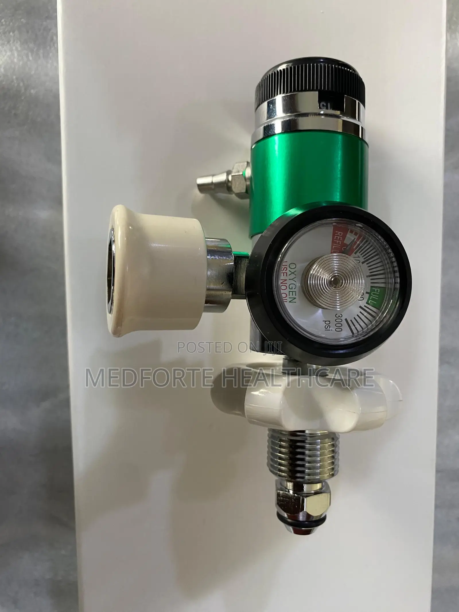 Oxygen Regulator Bullnose
