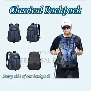 Student Sports School Backpack Bag Book Bag With Large Capacity