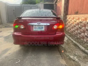 Toyota Corolla S 2006 Red