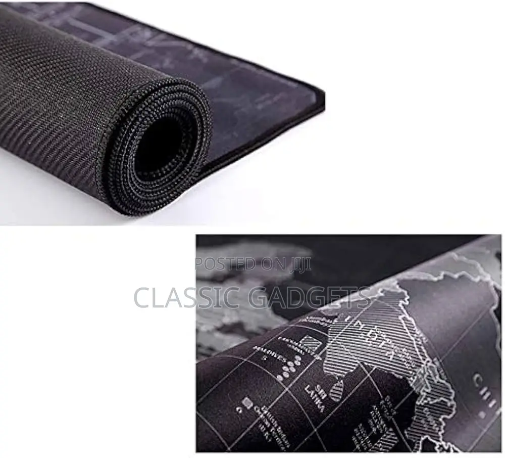 World Map Design Large Desk Mousepad