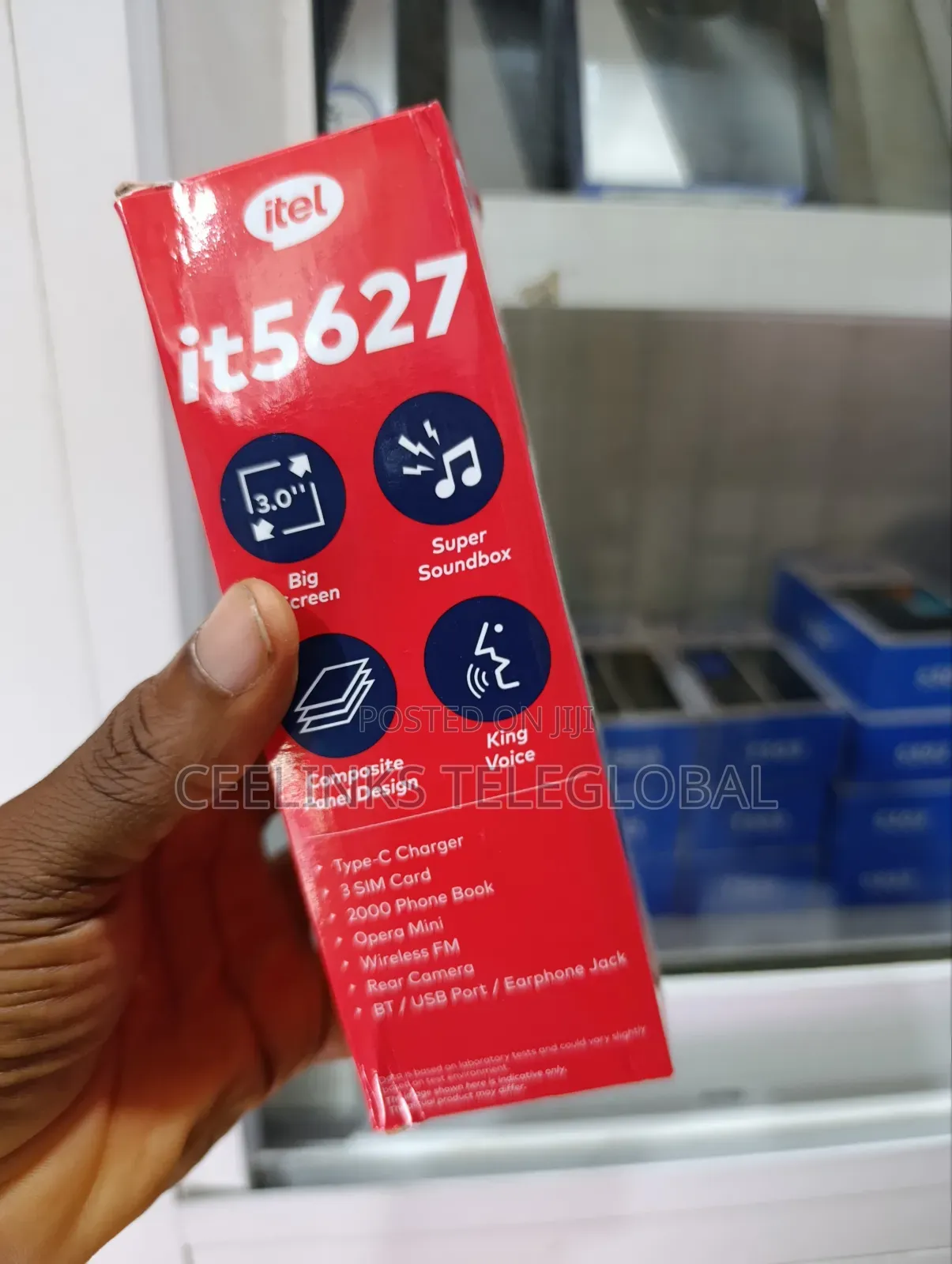 New Itel it5627 Black