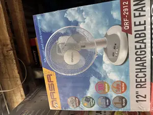 Qasa Rechargeable Solar Table Top Fan