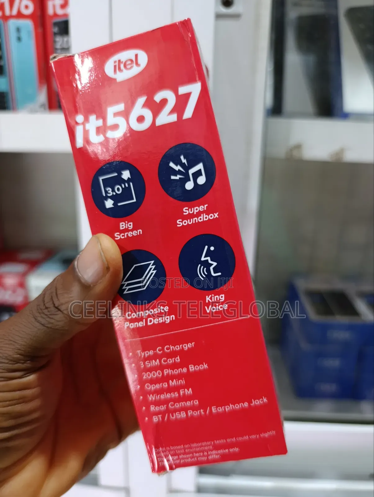 New Itel it5627 Blue