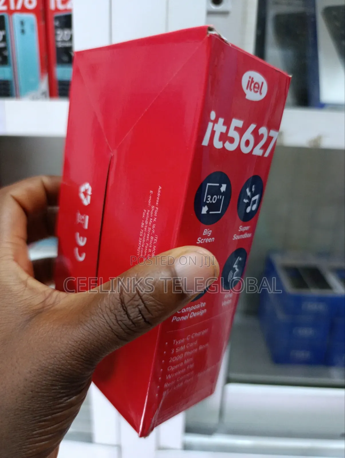 New Itel it5627 Blue