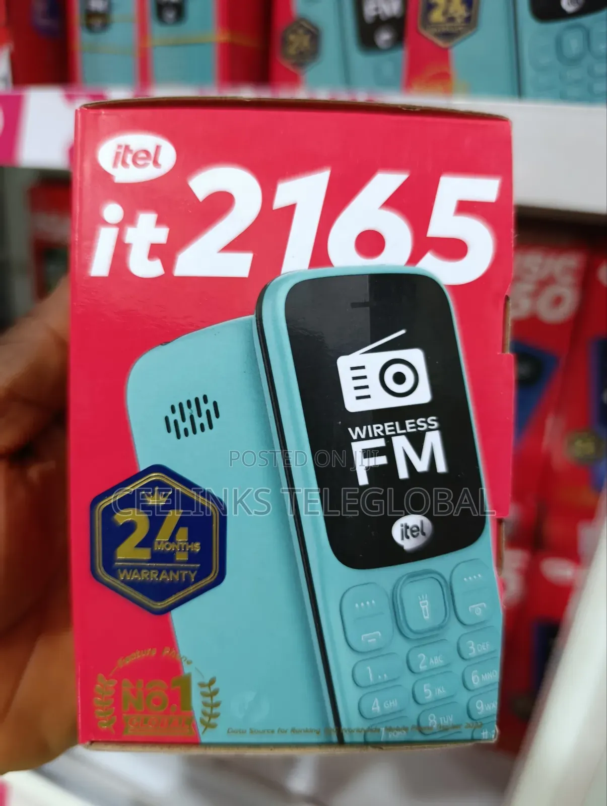 New Itel it2165 Black