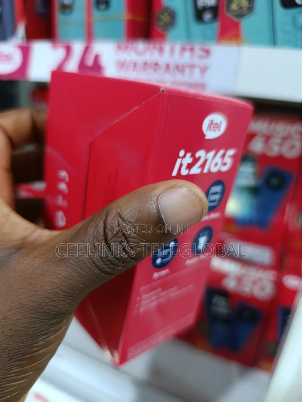 New Itel it2165 Black