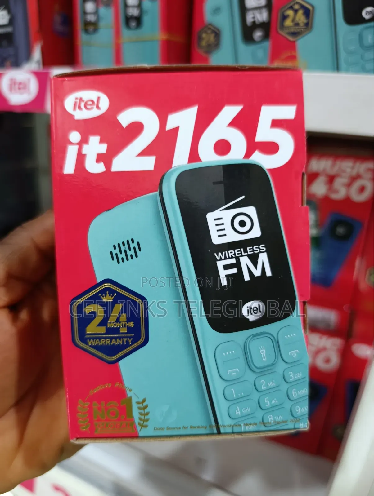 New Itel it2165 Blue