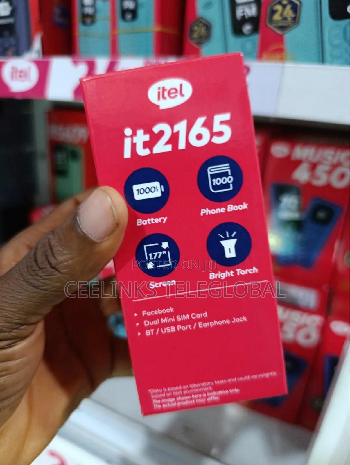 New Itel it2165 Blue