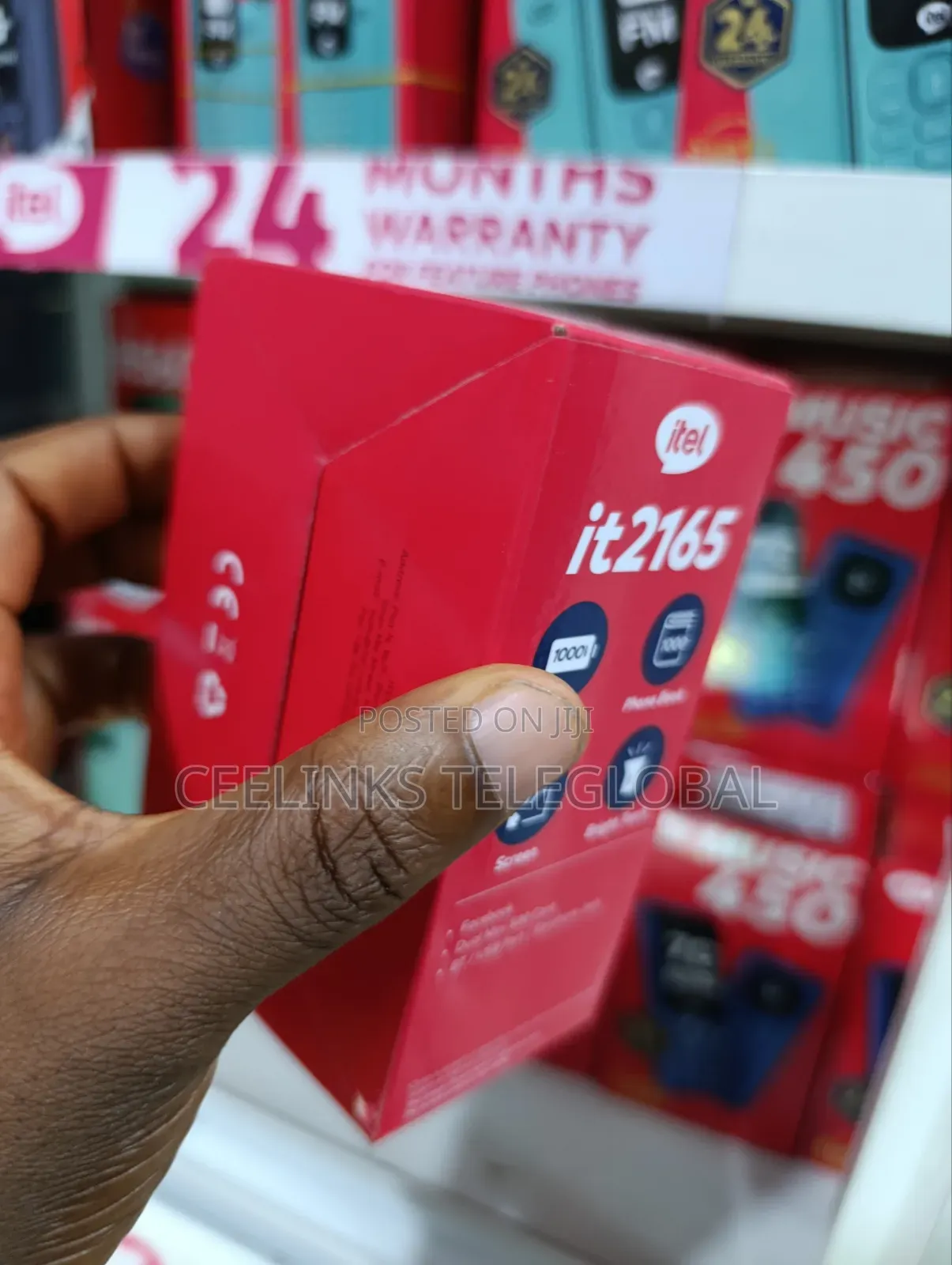New Itel it2165 Blue