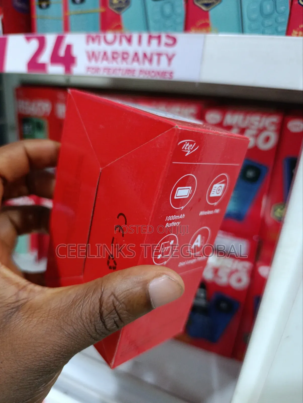 New Itel it2163 Blue