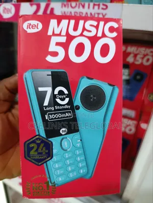 New Itel Music 500 Black