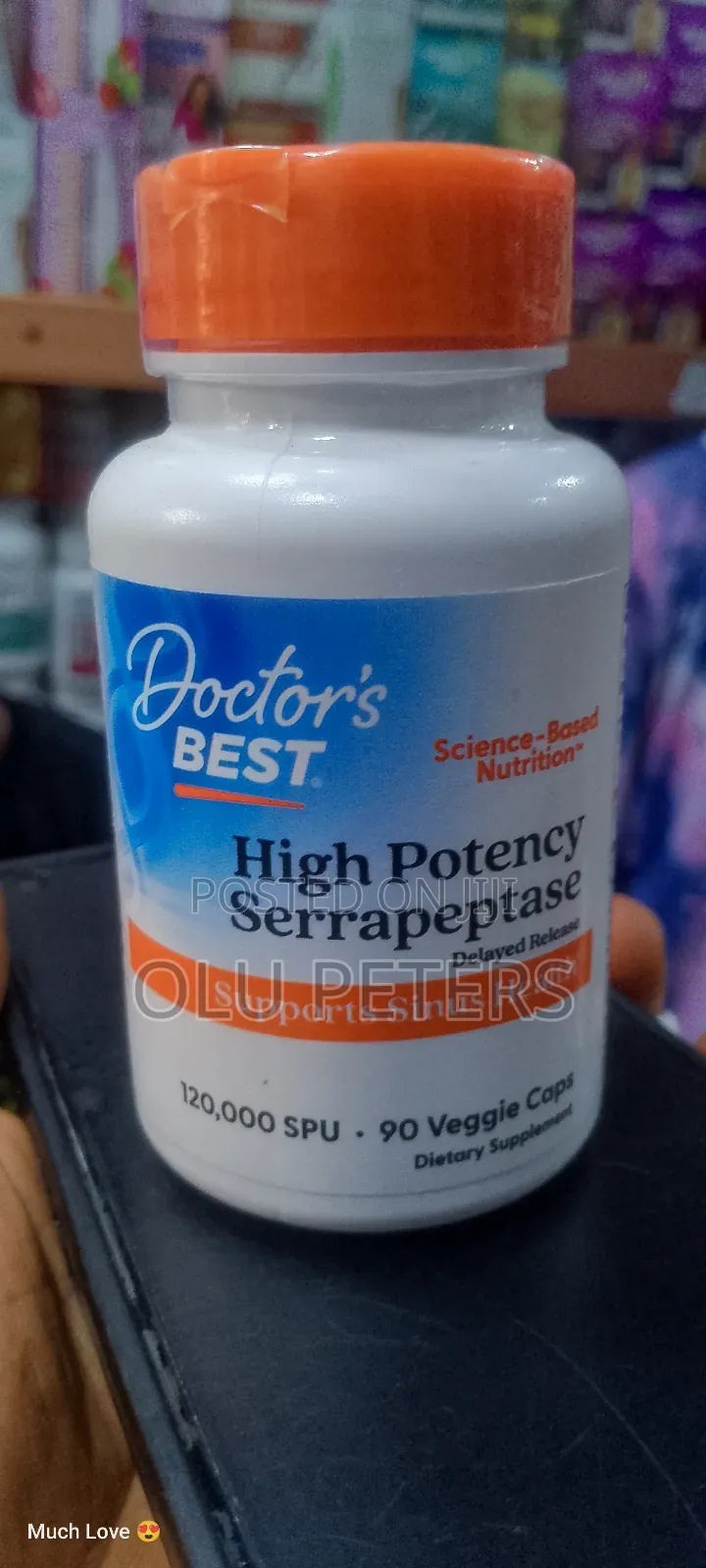 High Potency Serrapeptase