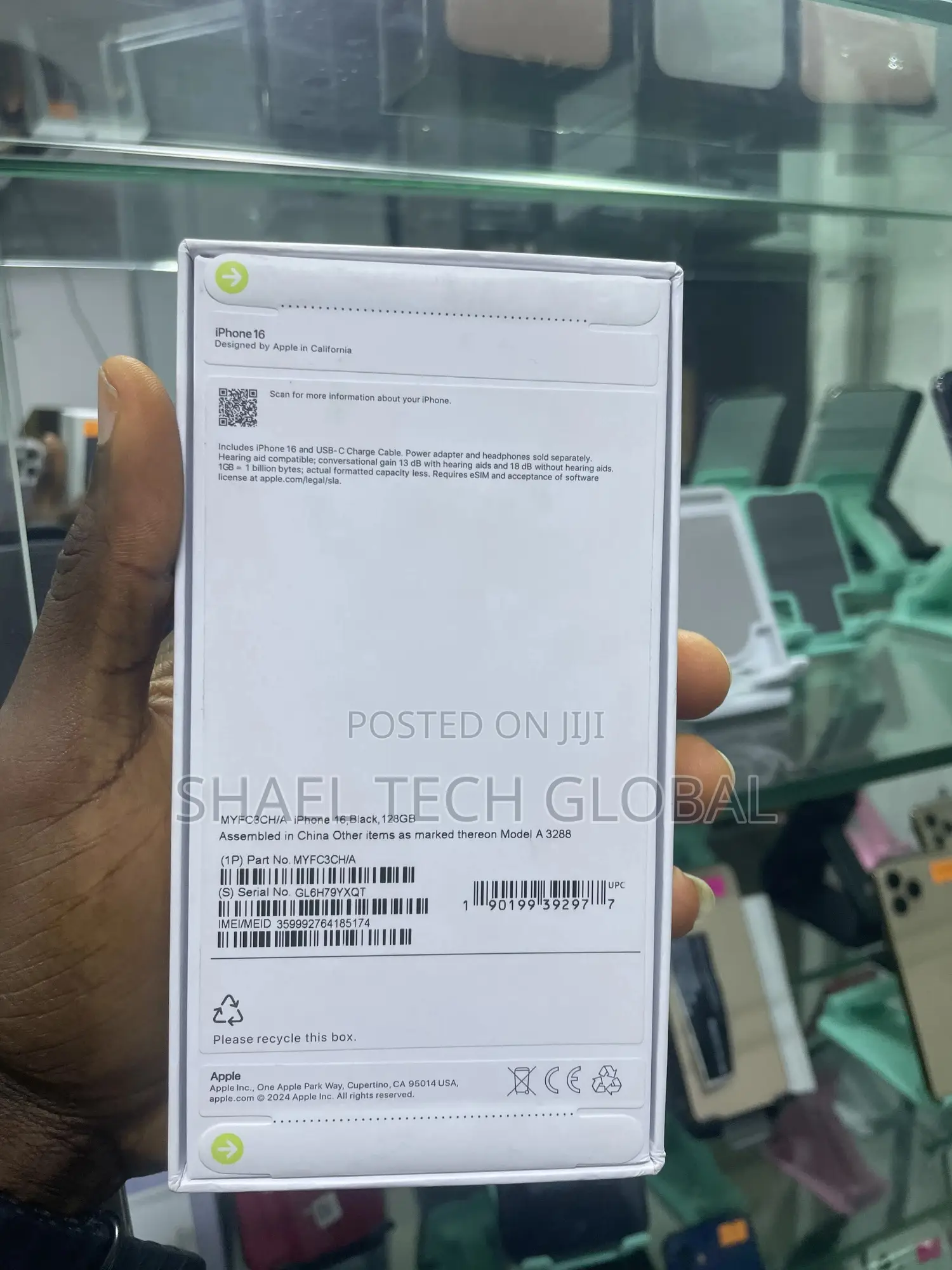 New Apple iPhone 16 128 GB