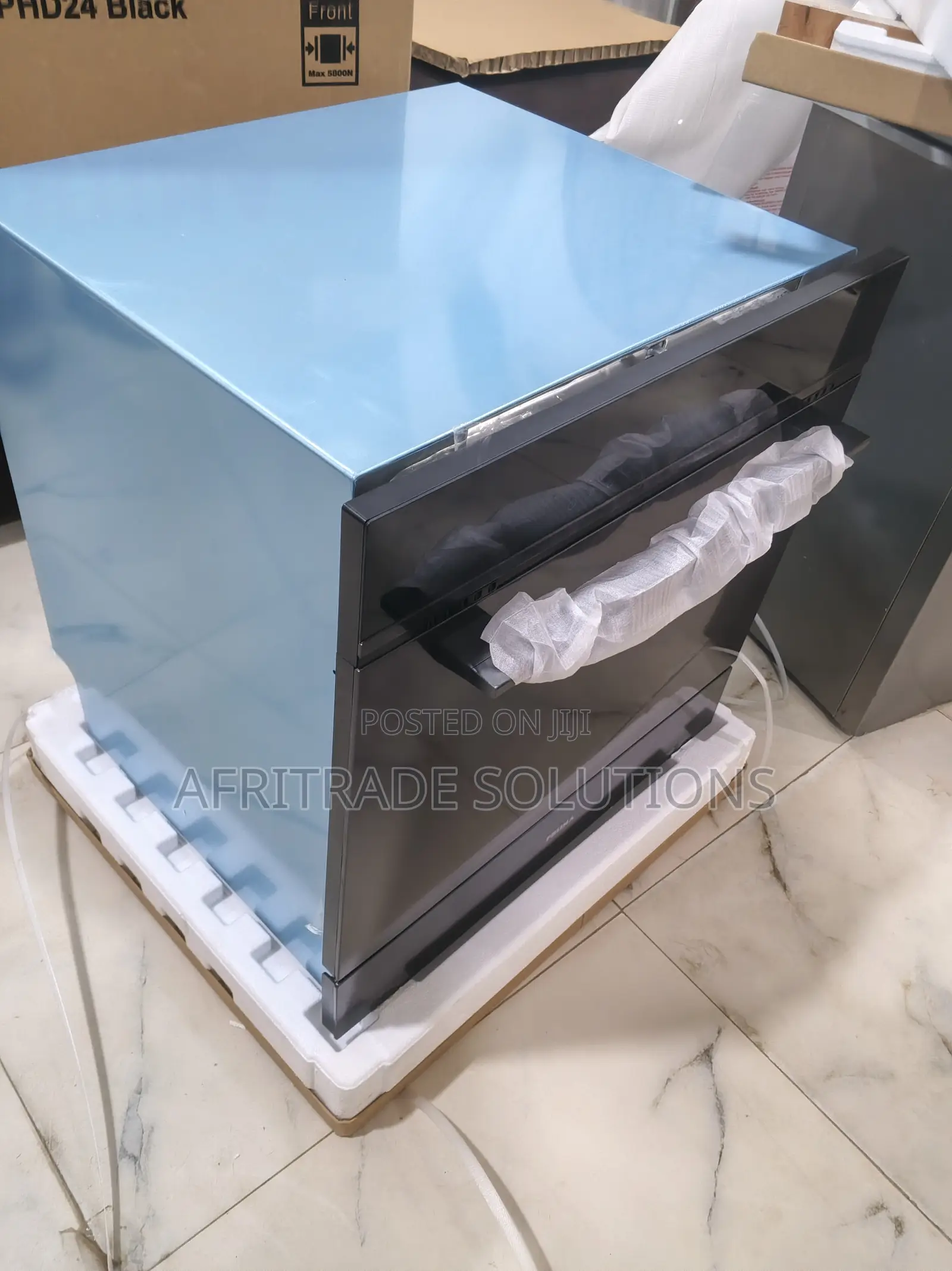 Phiima Phd24 Black Dishwasher – Quiet Performance