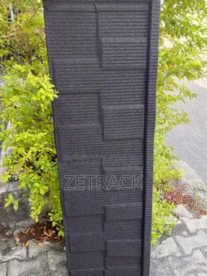Pure Black Shingle Stone Coated Roofing Sheet