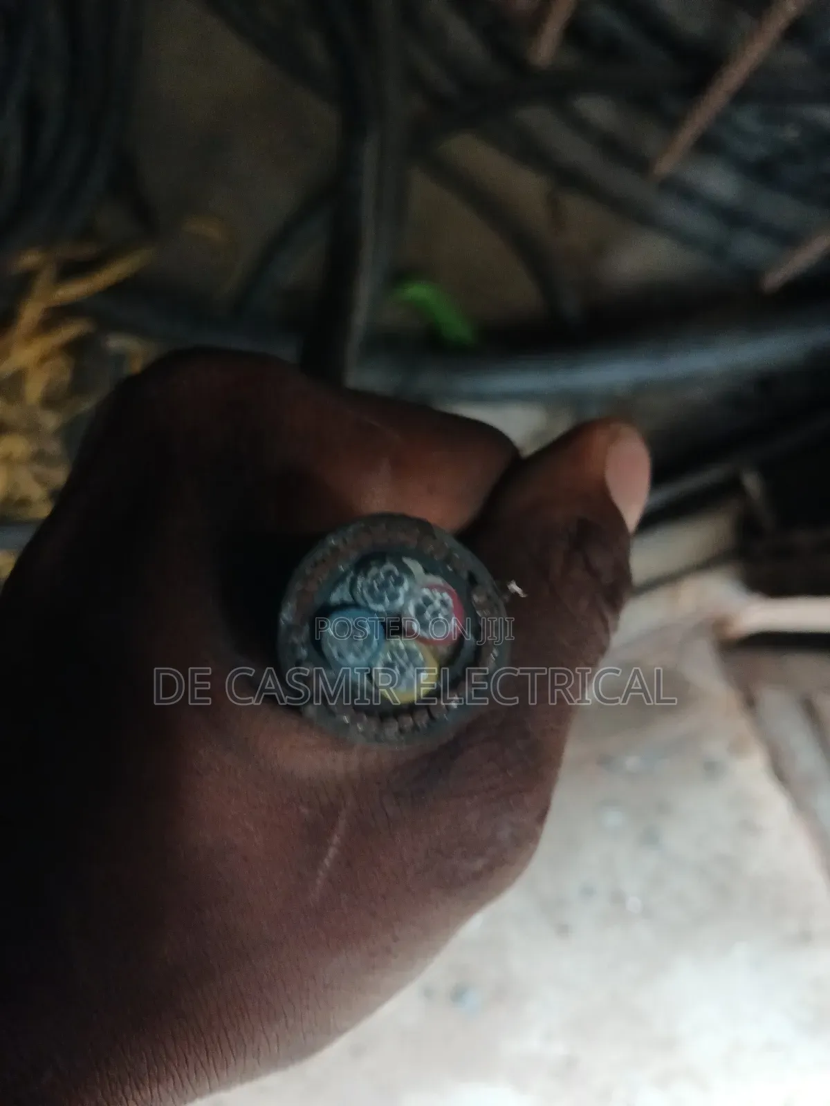 4x10mm2 Armoured Aluminium Cable