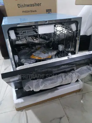Phiima Phd24 Black Dishwasher – Advanced Wash Technology