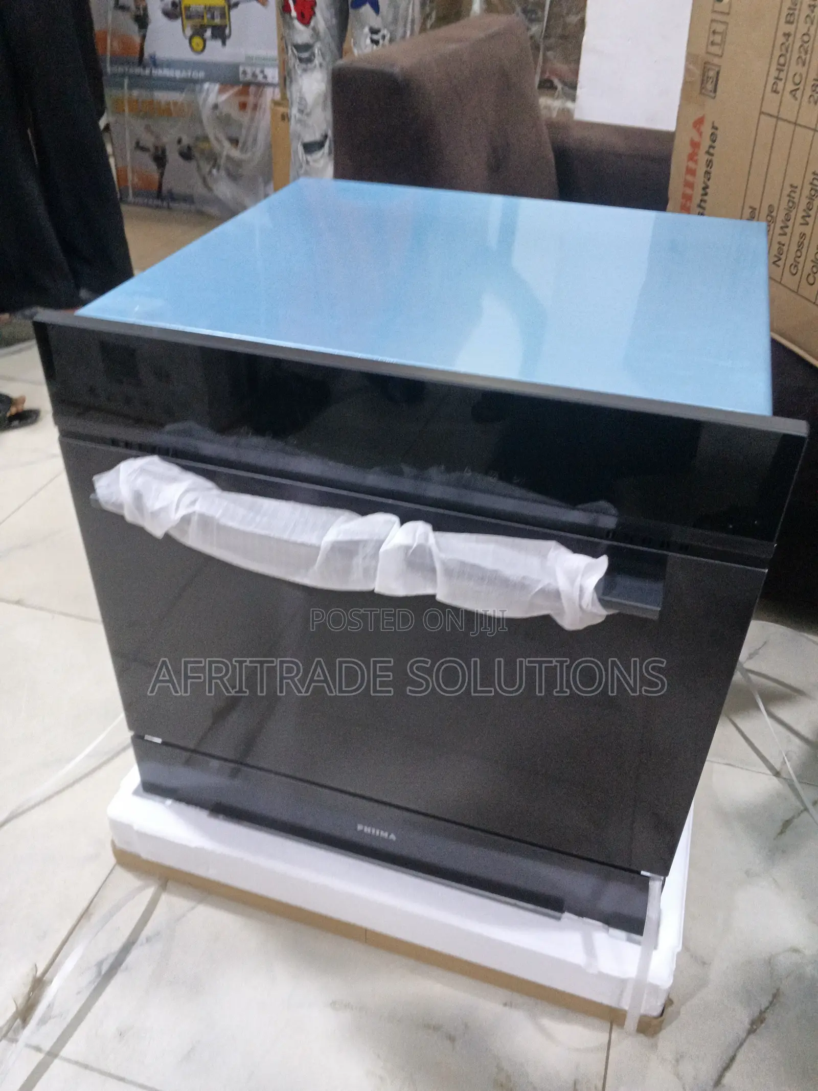 Phiima Phd24 Black Dish Washer – Quick Wash Feature