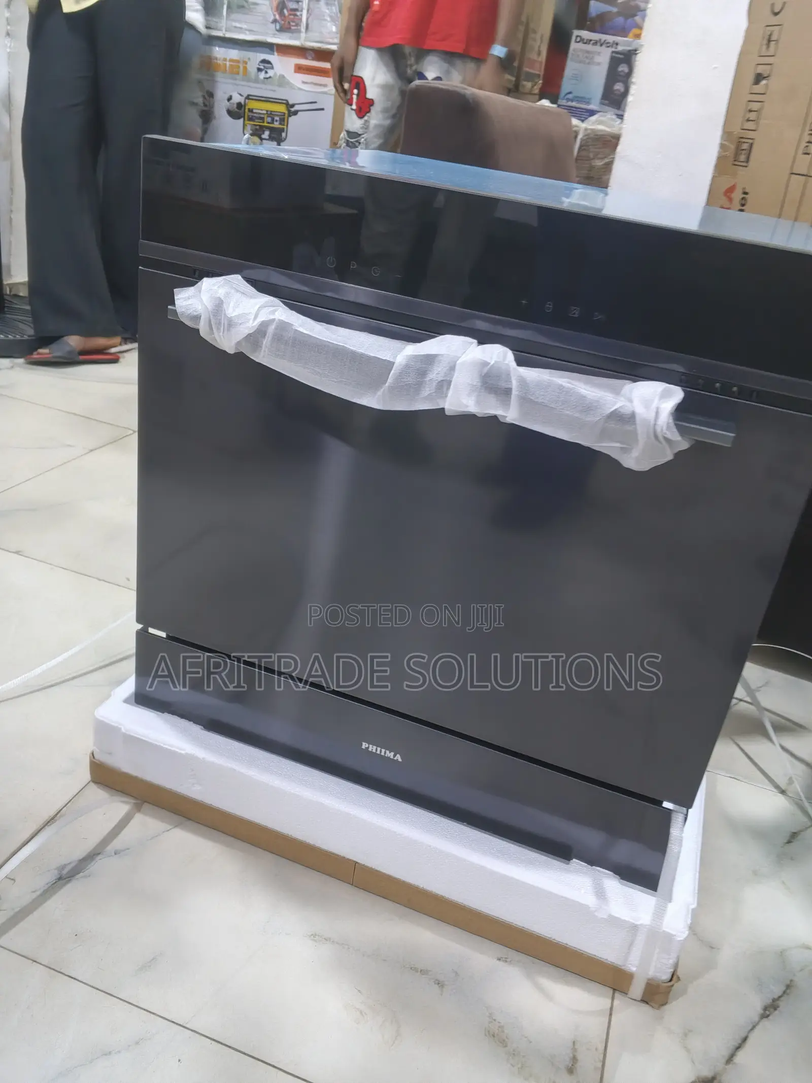Phiima Phd24 Dishwasher Black – Smart Cleaning Appliance