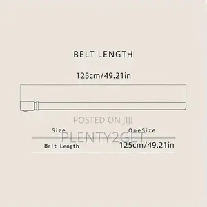 Men's Adjustable Quick-Release Buckle Belts