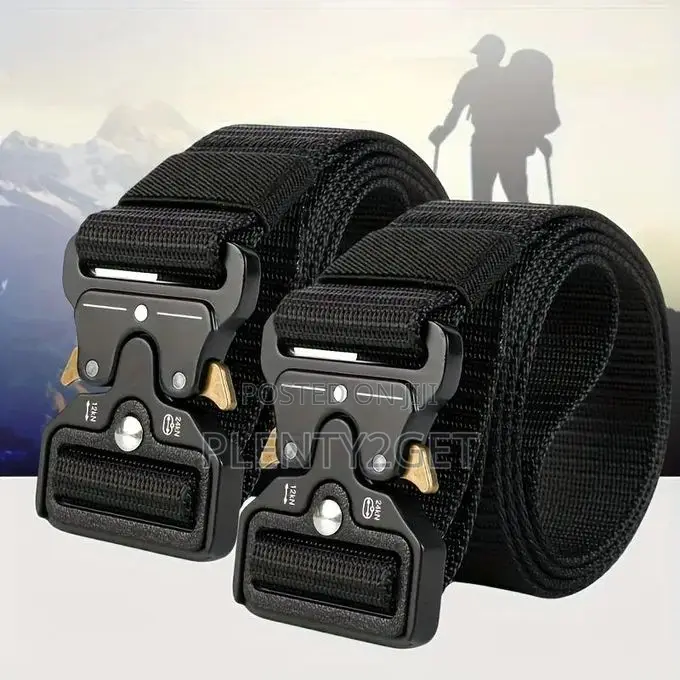Men's Adjustable Quick-Release Buckle Belts