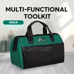 Durable Tool Bag - Multifunctional Canvas Storage Pouch For Electricia