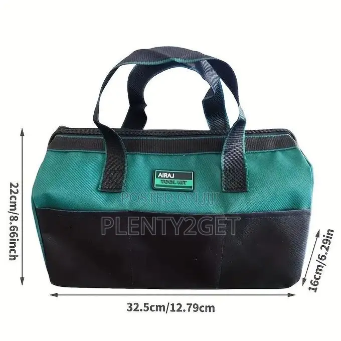 Durable Tool Bag - Multifunctional Canvas Storage Pouch For Electricia