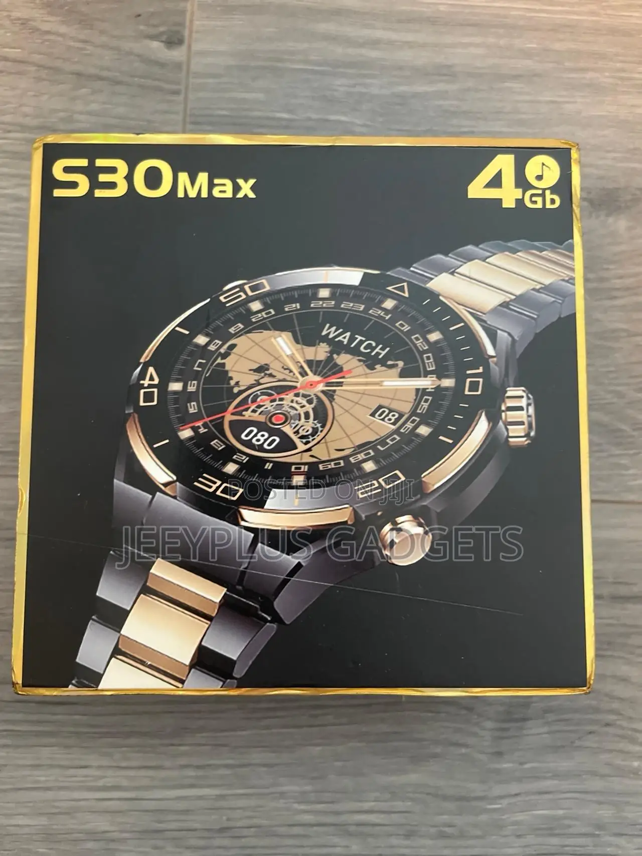 S30 Max Smartwatch, 4gb Rom With Amoled Display