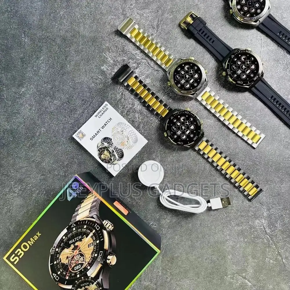 S30 Max Smartwatch, 4gb Rom With Amoled Display