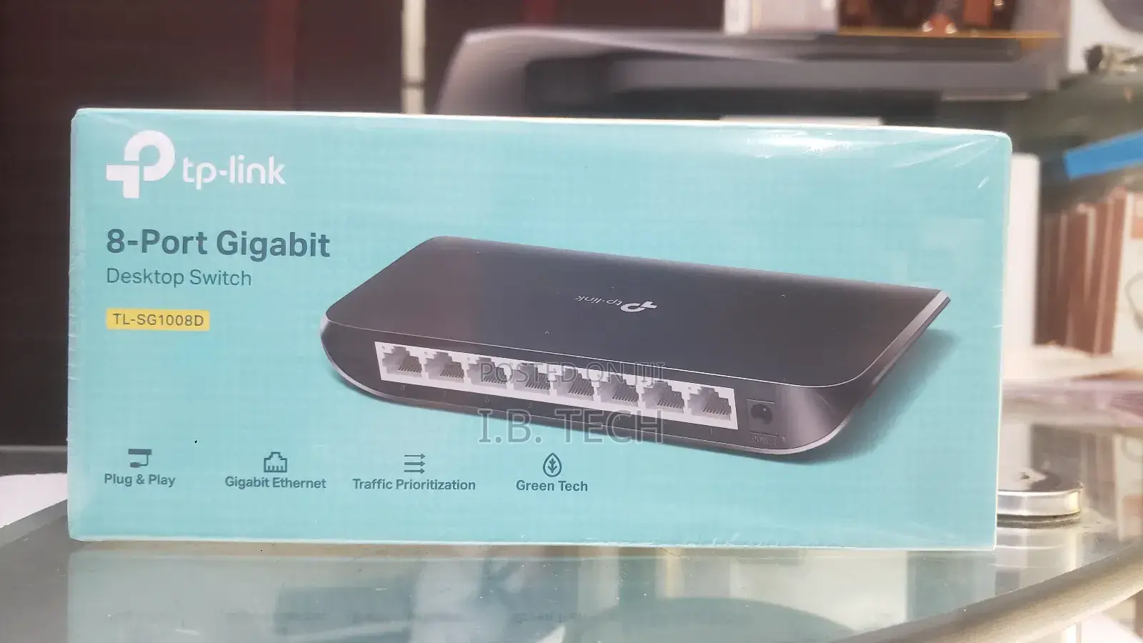 Tp-Link 8-Port Gigabit Desktop Switch Tl-Sg1008d