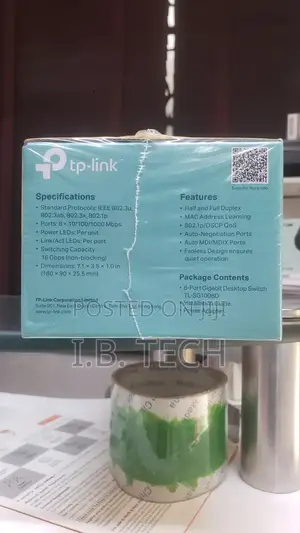 Tp-Link 8-Port Gigabit Desktop Switch Tl-Sg1008d