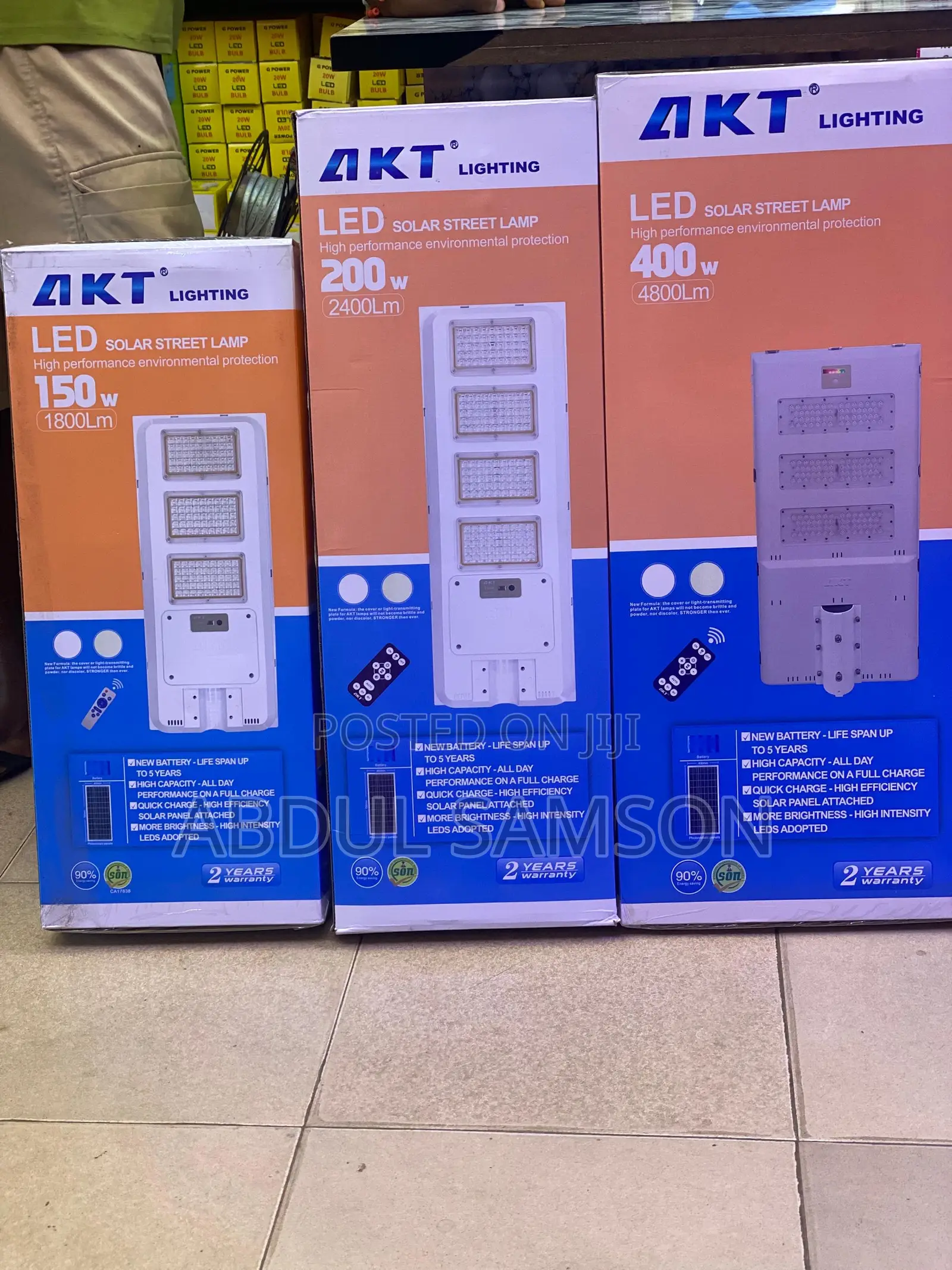 Akt Solar Light 400 Watts