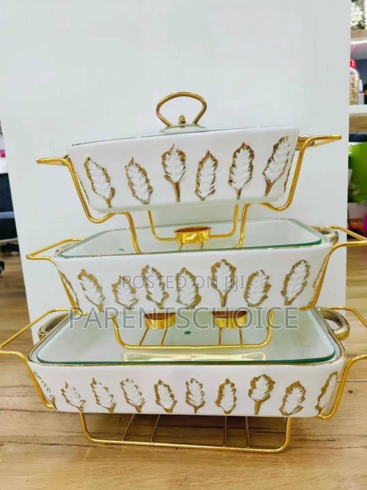 3set Quality Casserole Serving Dish
