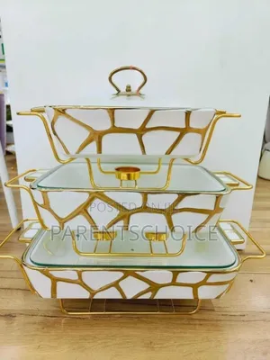 3set Quality Casserole Serving Dish