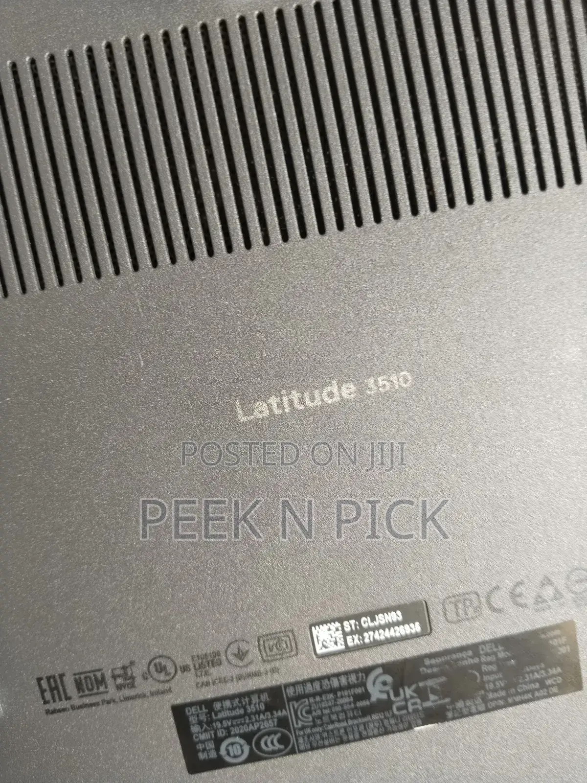 Laptop Dell Latitude 3510 16GB Intel Core i7 SSD 256GB