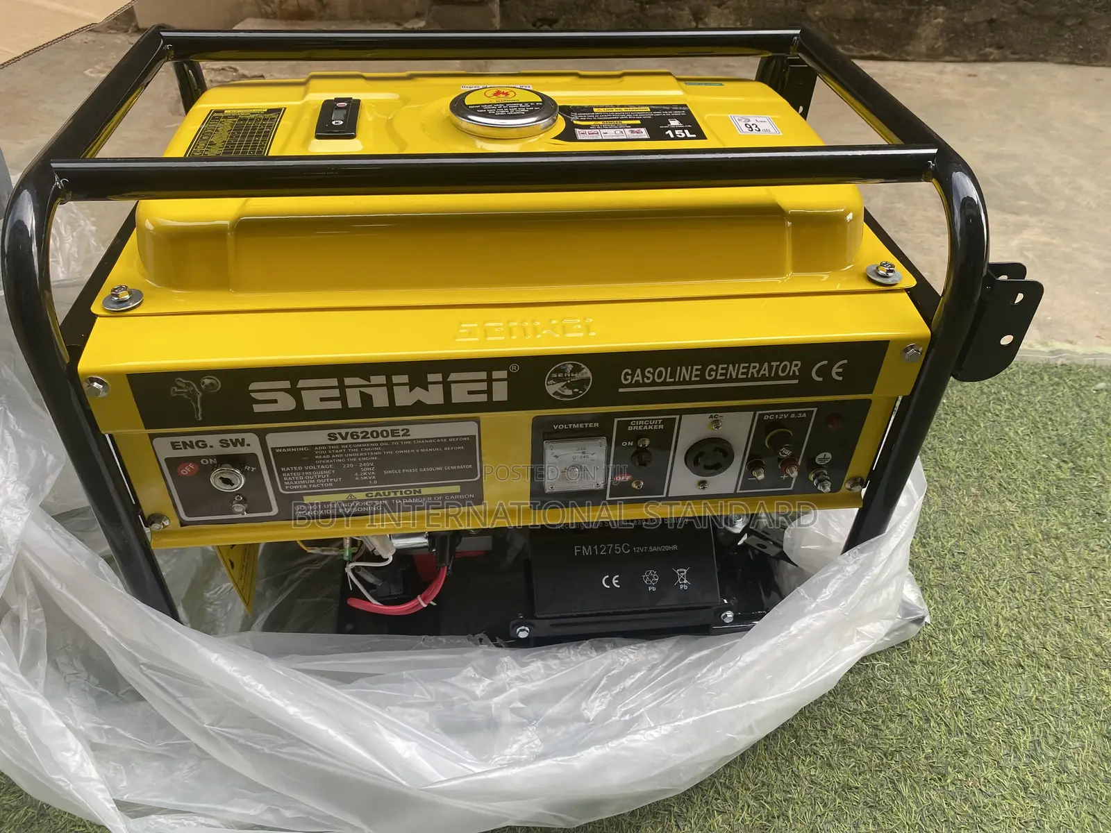 Senwei Sv6200e2 – Strong 4.5kva Power Generator