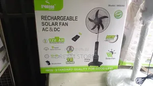 Iwin Solar Rechargeable Fan