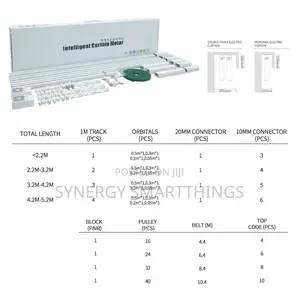 Tuya Smart Curtain Motor Kit From 2m to 6m Measurement