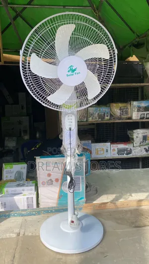 16 Inch Solar Rechargeable Fan With Panel
