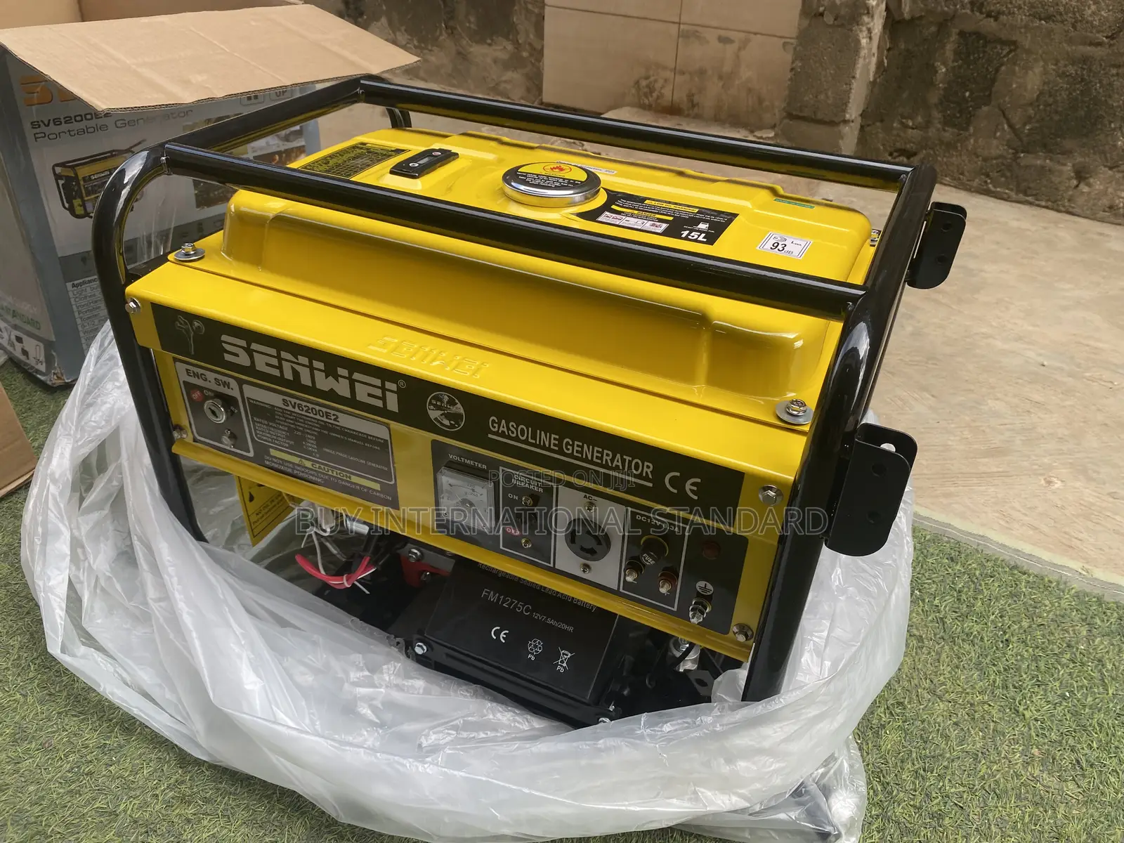 Senwei Sv6200e2 4.5kva – Works With Generator Oil Efficiency