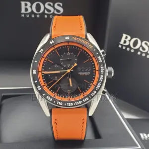 High Quality Boss Male Watch Chain and Rubber Straps