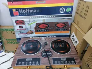 Hoffman Double Burner Infrared Electric Cooker ₦104,00