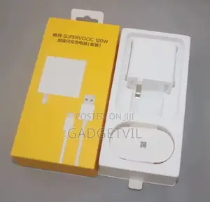 120w Realme, Oneplus, Oppo Supervooc Fast Charger