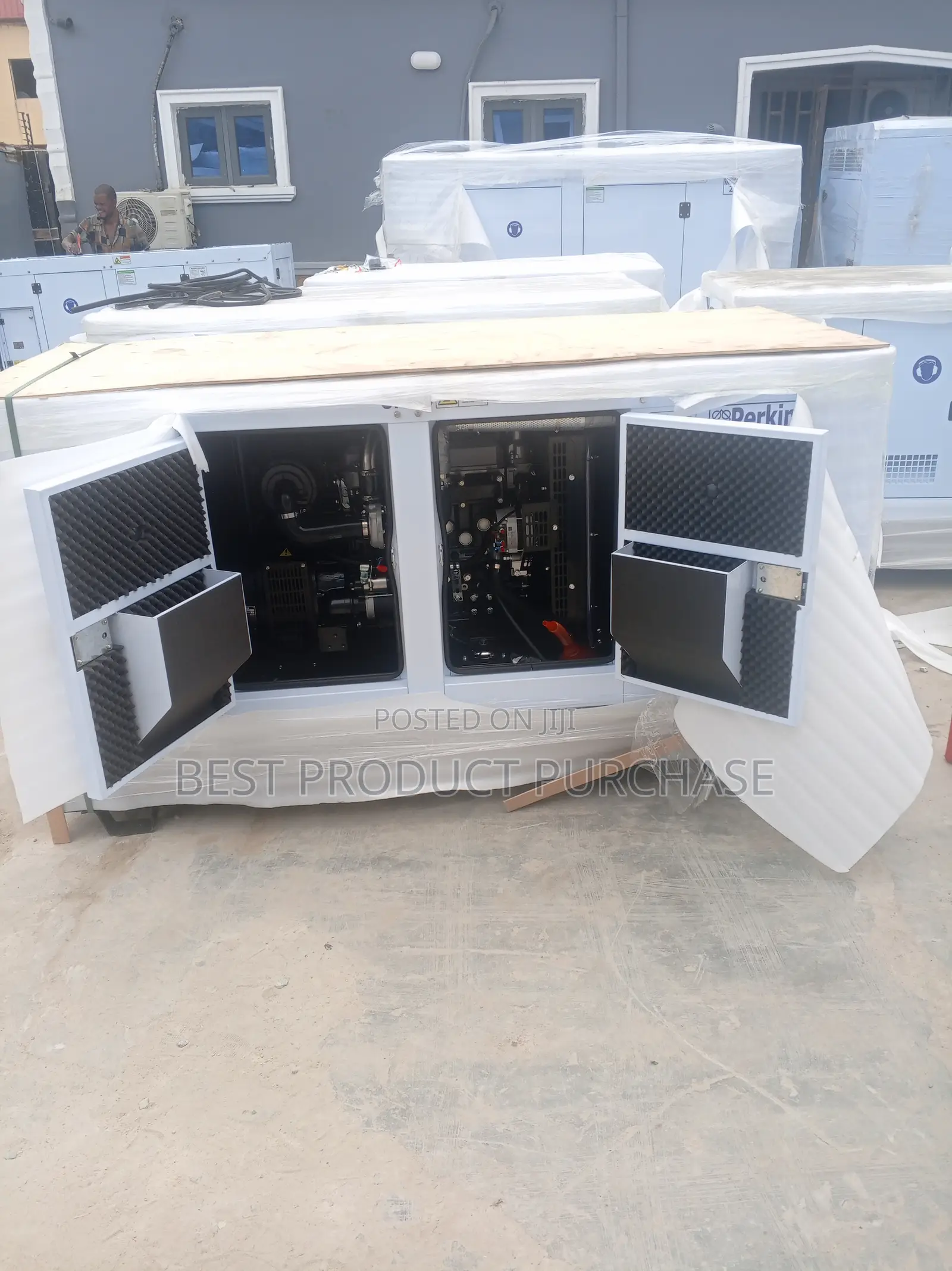 Heavy Duty 60kva Perkins Silent Diesel Engine