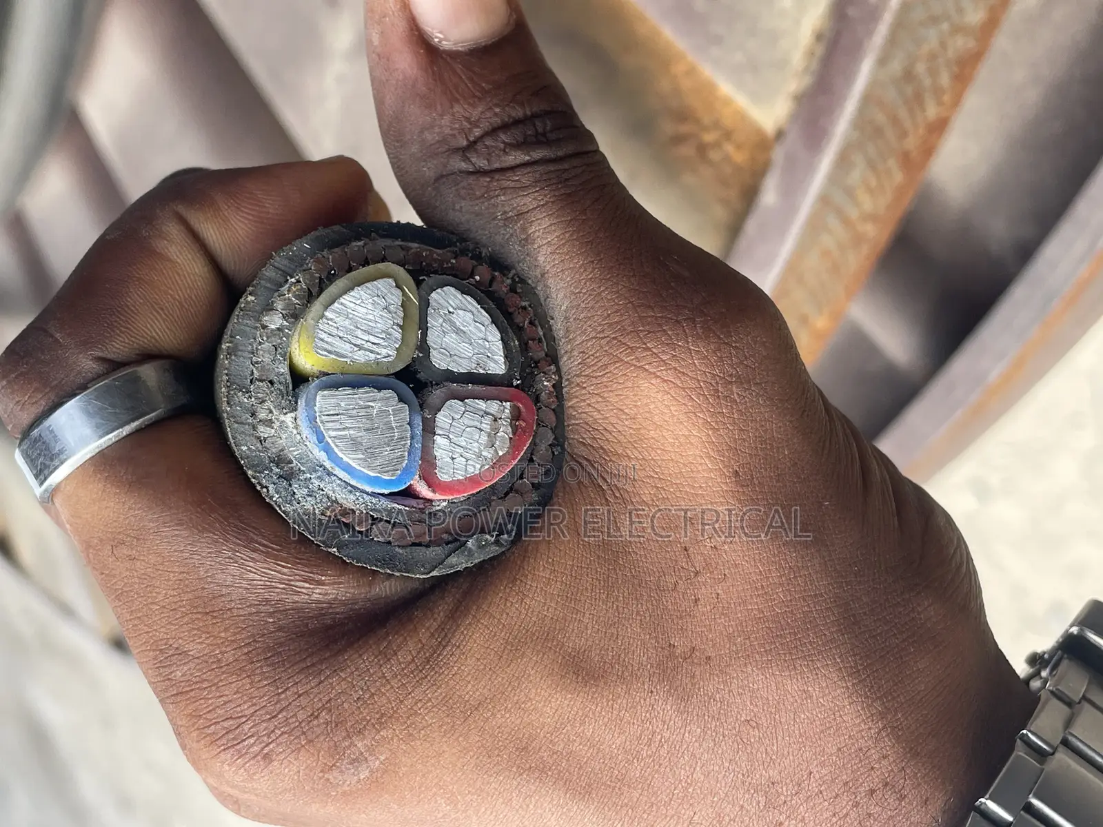 70mm 4core Armored Aluminum Cable