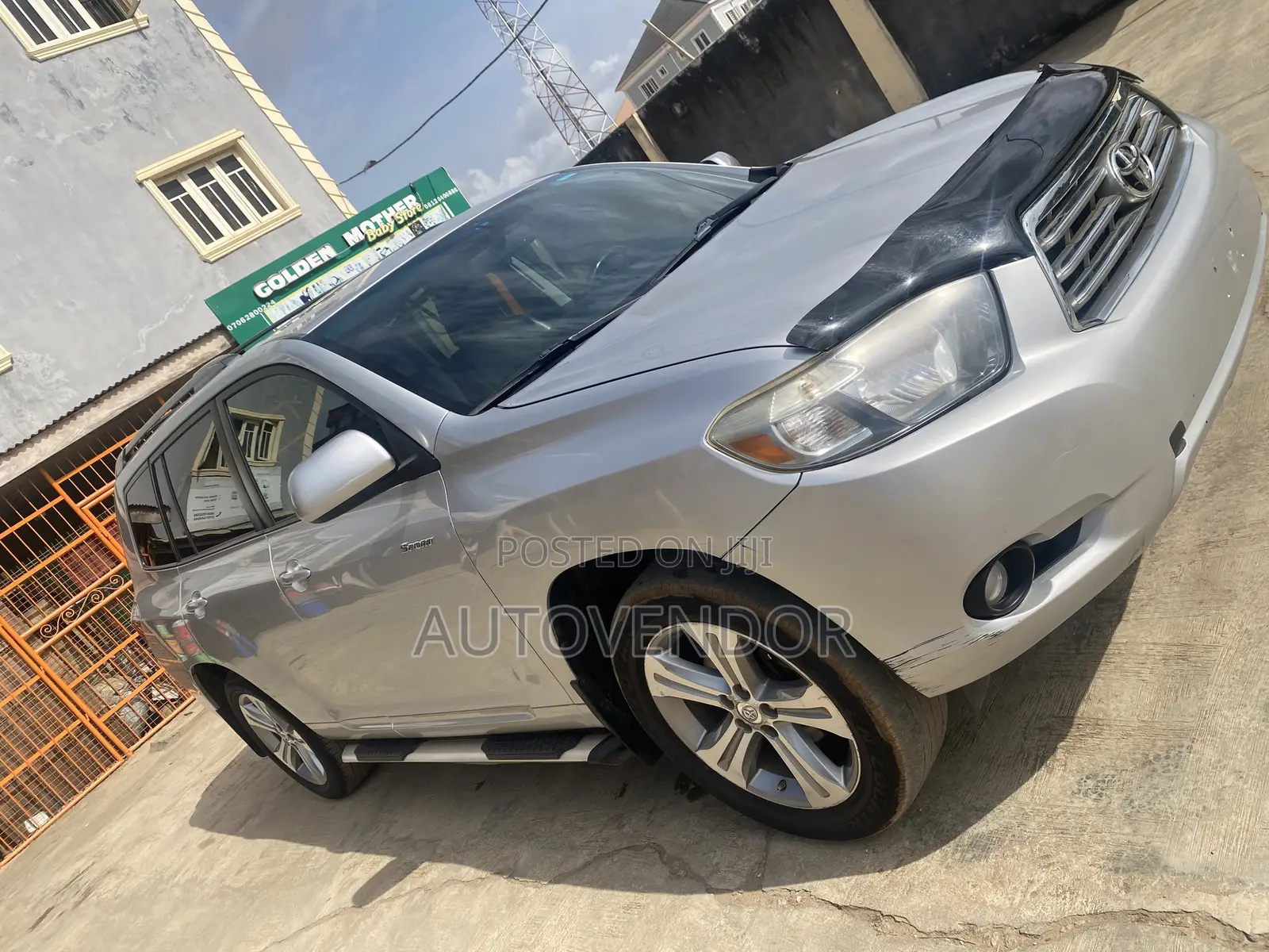 Toyota Highlander Sport 2010 Silver