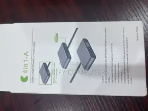 Usb-C to Hub Pd Hdtv+Vga+Usb Adapter 4 in 1