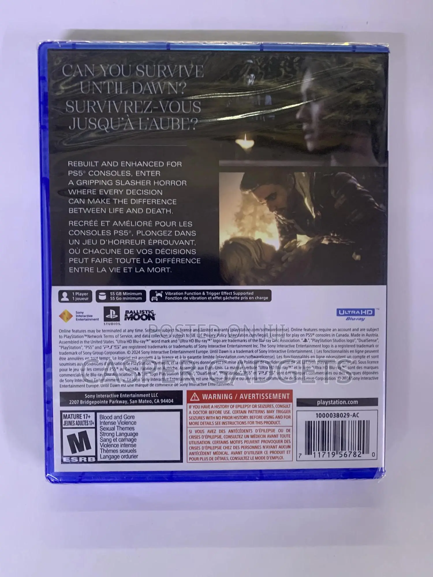 Until Dawn for Ps5