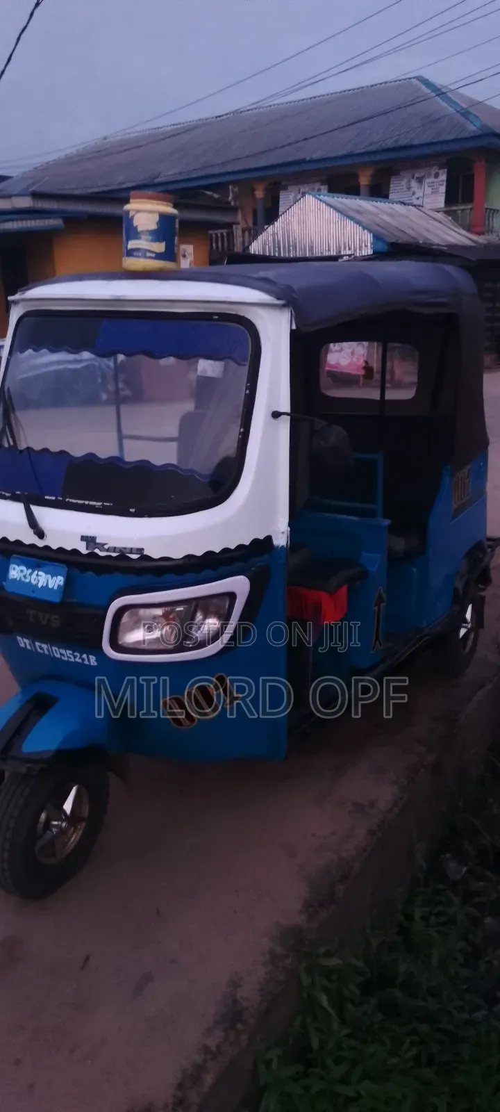 TVS King Deluxe Plus iTouch Start 2022 Blue